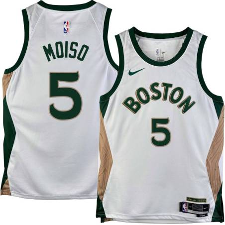 Celtics #5 Jérôme Moïso 2023-2024 City Edition Jersey