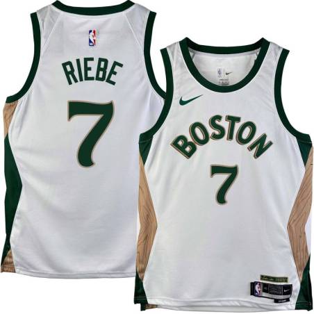 Celtics #7 Mel Riebe 2023-2024 City Edition Jersey