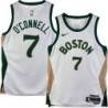 Celtics #7 Dermie O'Connell 2023-2024 City Edition Jersey