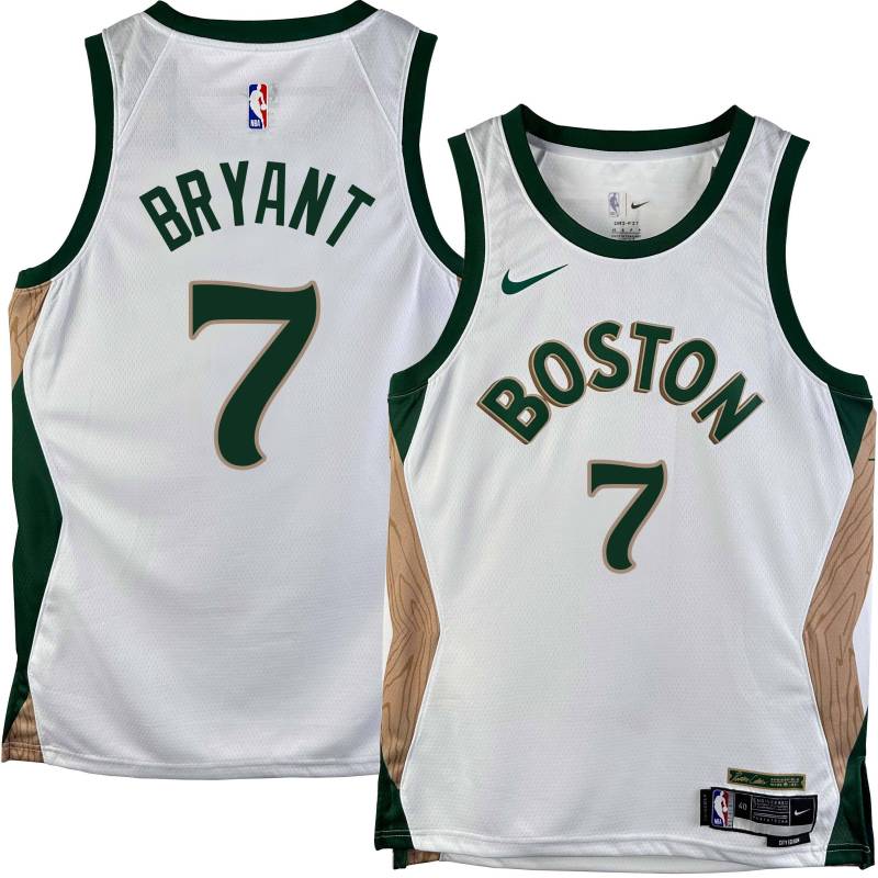 Celtics #7 Em Bryant 2023-2024 City Edition Jersey