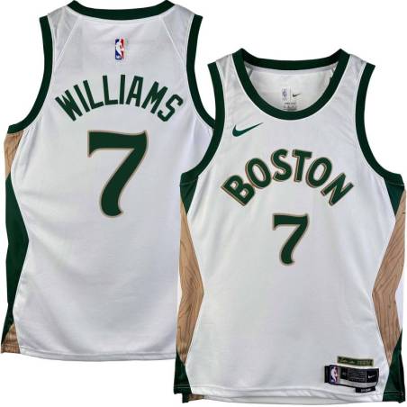 Celtics #7 Art Williams 2023-2024 City Edition Jersey