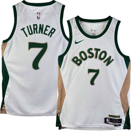 Celtics #7 Andre Turner 2023-2024 City Edition Jersey