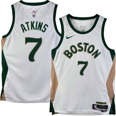 Celtics #7 Chucky Atkins 2023-2024 City Edition Jersey