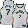 Celtics #7 Chucky Atkins 2023-2024 City Edition Jersey