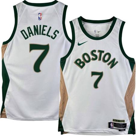 Celtics #7 Marquis Daniels 2023-2024 City Edition Jersey