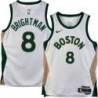 Celtics #8 Al Brightman 2023-2024 City Edition Jersey