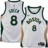 Celtics #8 Jeff Green 2023-2024 City Edition Jersey