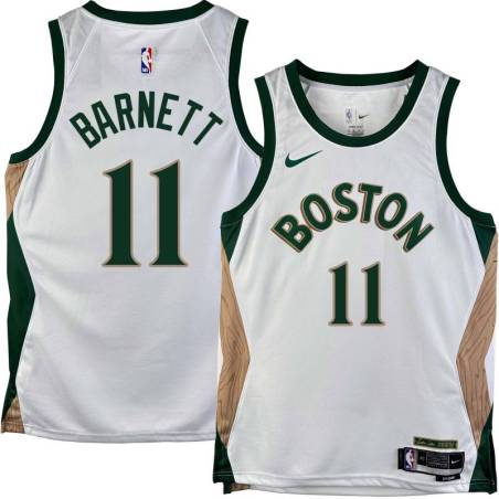 Celtics #11 Jim Barnett 2023-2024 City Edition Jersey