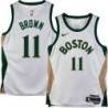 Celtics #11 Randy Brown 2023-2024 City Edition Jersey