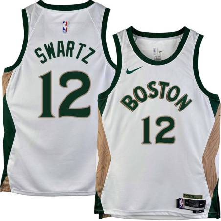 Celtics #12 Dan Swartz 2023-2024 City Edition Jersey