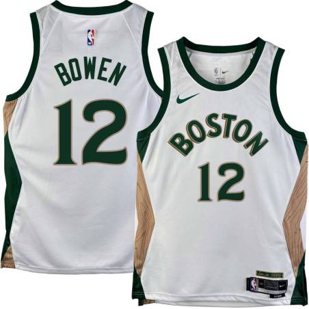 Celtics #12 Bruce Bowen 2023-2024 City Edition Jersey