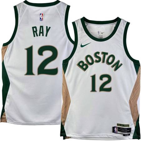 Celtics #12 Allan Ray 2023-2024 City Edition Jersey