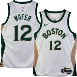 Celtics #12 Von Wafer 2023-2024 City Edition Jersey