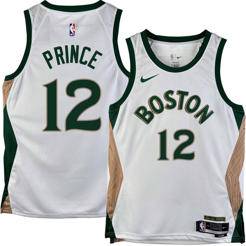 Celtics #12 Tayshaun Prince 2023-2024 City Edition Jersey