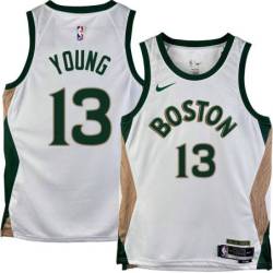 Celtics #13 James Young 2023-2024 City Edition Jersey