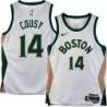 Celtics #14 Bob Cousy 2023-2024 City Edition Jersey