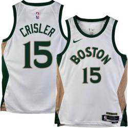 Celtics #15 Hal Crisler 2023-2024 City Edition Jersey