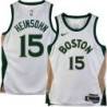Celtics #15 Tom Heinsohn 2023-2024 City Edition Jersey