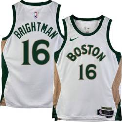 Celtics #16 Al Brightman 2023-2024 City Edition Jersey