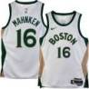 Celtics #16 John Mahnken 2023-2024 City Edition Jersey