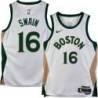 Celtics #16 Bennie Swain 2023-2024 City Edition Jersey