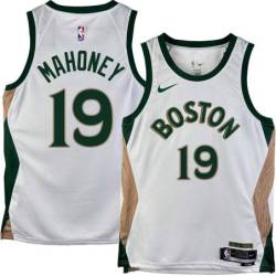 Celtics #19 Mo Mahoney 2023-2024 City Edition Jersey