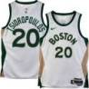 Celtics #20 Lou Tsioropoulos 2023-2024 City Edition Jersey