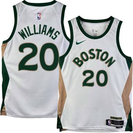 Celtics #20 Ray Williams 2023-2024 City Edition Jersey