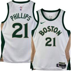 Celtics #21 Gary Phillips 2023-2024 City Edition Jersey