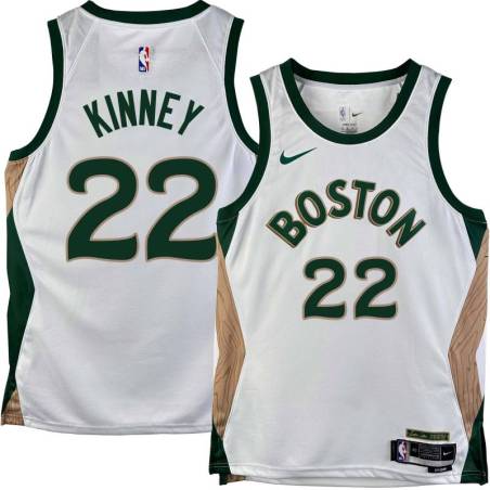 Celtics #22 Bob Kinney 2023-2024 City Edition Jersey