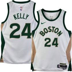 Celtics #24 Jerry Kelly 2023-2024 City Edition Jersey