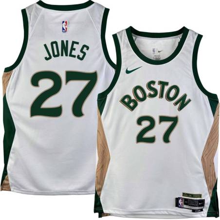 Celtics #27 Johnny Jones 2023-2024 City Edition Jersey