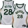 Celtics #28 Jameer Nelson 2023-2024 City Edition Jersey