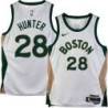 Celtics #28 R.J. Hunter 2023-2024 City Edition Jersey