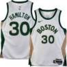 Celtics #30 Thomas Hamilton 2023-2024 City Edition Jersey