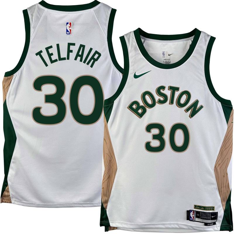 Celtics #30 Sebastian Telfair 2023-2024 City Edition Jersey
