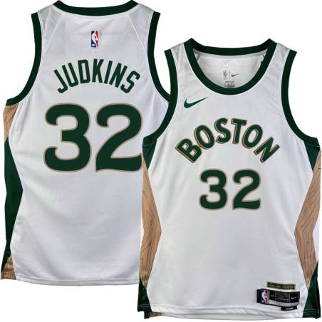 Celtics #32 Jeff Judkins 2023-2024 City Edition Jersey