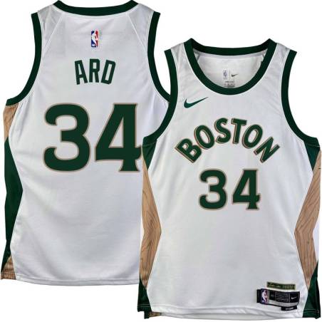 Celtics #34 Jim Ard 2023-2024 City Edition Jersey