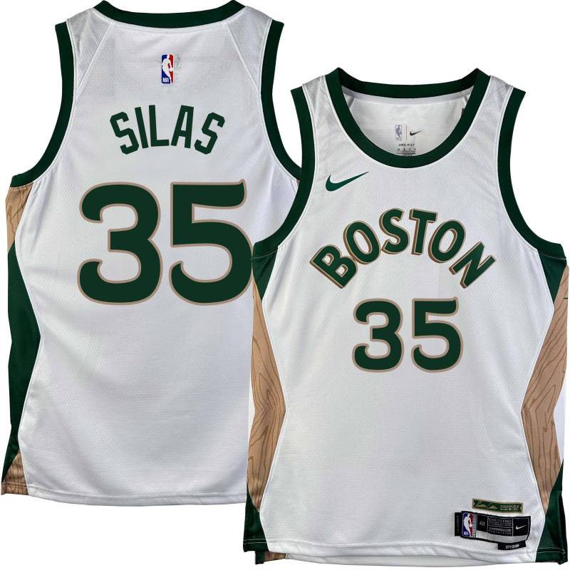 Celtics #35 Paul Silas 2023-2024 City Edition Jersey