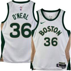 Celtics #36 Shaquille O'Neal 2023-2024 City Edition Jersey
