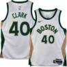 Celtics #40 Carlos Clark 2023-2024 City Edition Jersey