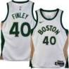 Celtics #40 Michael Finley 2023-2024 City Edition Jersey