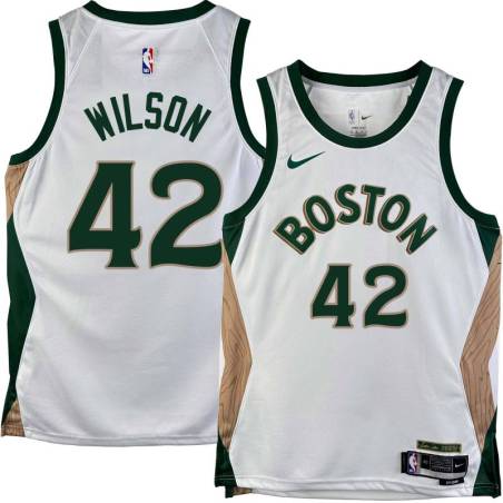 Celtics #42 Bobby Wilson 2023-2024 City Edition Jersey