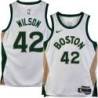 Celtics #42 Bobby Wilson 2023-2024 City Edition Jersey