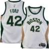 Celtics #42 Chris Ford 2023-2024 City Edition Jersey