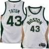 Celtics #43 Earl Tatum 2023-2024 City Edition Jersey