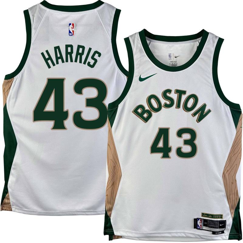 Celtics #43 Tony Harris 2023-2024 City Edition Jersey