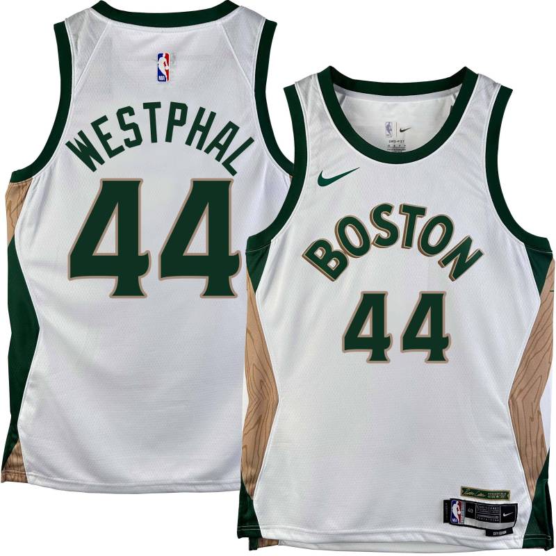 Celtics #44 Paul Westphal 2023-2024 City Edition Jersey