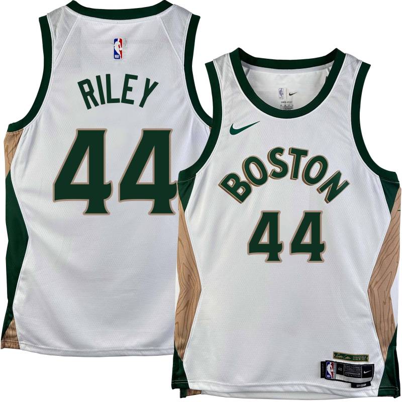 Celtics #44 Eric Riley 2023-2024 City Edition Jersey