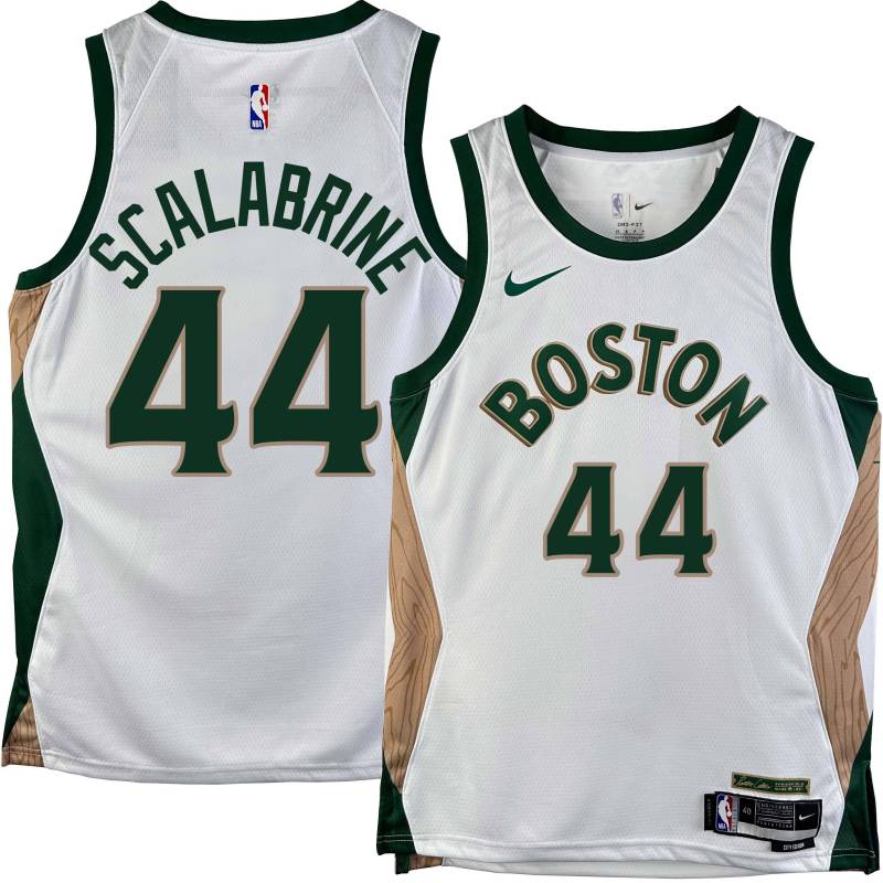 Celtics #44 Brian Scalabrine 2023-2024 City Edition Jersey